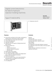 REXROTH VT-HACD-DPQ Series Technical Data Manual