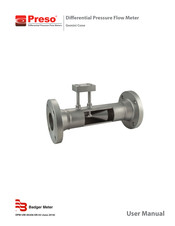 Badger Meter Preso Gemini Cone User Manual