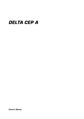 RADICAL DELTA CEP A Owner's Manual