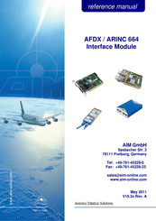 AIM AFDX / ARINC 664 Reference Manual