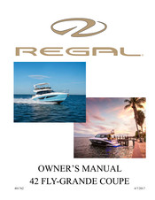 Regal 42 Fly-Grande Coupe Owner's Manual