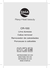 Daga CR-100 Directions For Use Manual