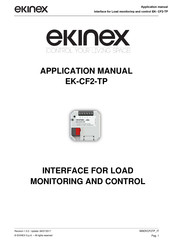 Ekinex EK-CF2-TP Applications Manual