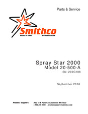 Smithco Spray Star 2000 Parts & Service