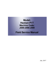 RICOH Haokan-P1T Field Service Manual