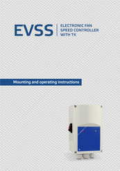 Sentera Controls EVSS1 Mounting And Operating Instructions