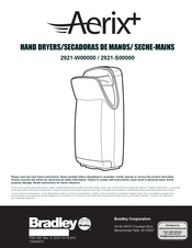 Bradley Aerix+ 2921-S00000 Manual