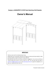 Sunjoy L-GG032PST-C Owner's Manual