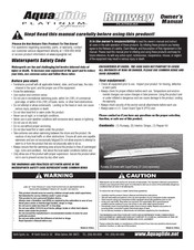 Aquaglide CASCADE 10' Owner's Manual