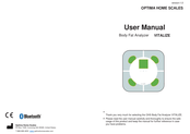 Optima Home Scales VITALIZE User Manual