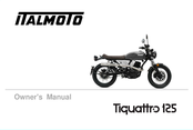 ITALMOTO Tiquattro 125 Owner's Manual
