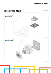 entrematic Ditec MD1 Installation Manual