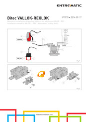 Entrematic Ditec VALLOK Installation Manual