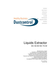 Dustcontrol DC 50-W Translation Of The Original Instructions