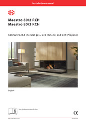 Dru Maestro 80-3 RCH Installation Manual