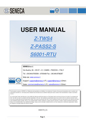 Seneca Z-PASS2-S User Manual