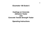 Elcometer 106 Scale 6 Operating Instructions Manual