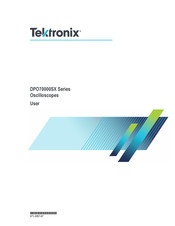 Tektronix DPO71604SX User Manual