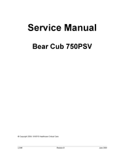 VIASYS Bear Cub 750PSV Service Manual