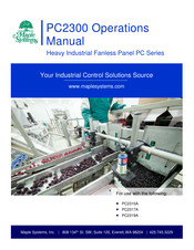 Maple Systems PC Series Operation Manual