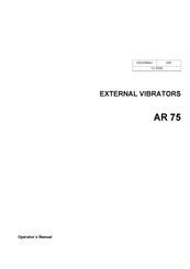 Wacker Neuson AR 75/3/230/400 Operator's Manual