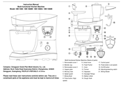 Dongguan Grand Plan Mold Industry Co., Ltd. SM-1088B Instruction Manual