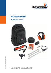 sewerin AQUAPHON A 50 Operating Instructions Manual