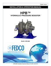 FEDCO HPB-2800 Installation & Operation Manual