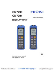 Hioki CM7291 Instruction Manual