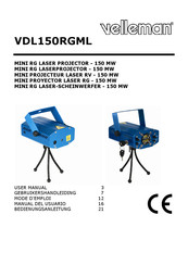 Velleman VDL150RGML User Manual