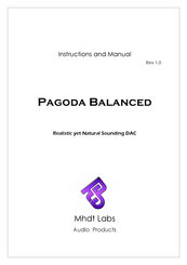 Mhdt Labs Pagoda Balanced Instructions And Manual