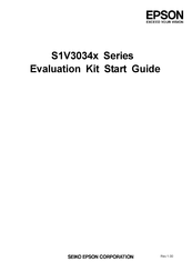 Epson S1V3034x Series Start Manual