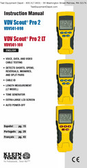 Klein Tools VDV Scout Pro 2 VDV501-098 Instruction Manual