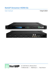 NetUP Streamer HDMI 8x User Manual