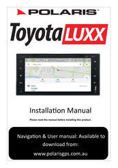 Polaris ToyotaLUXX Installation Manual