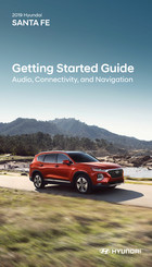 Hyundai Santa Fe 2019 Getting Started Manual