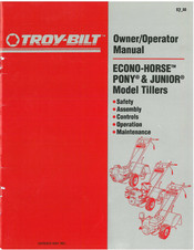 Troy-Bilt Econo-Horse Owner's/Operator's Manual