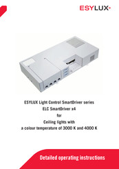 ESYLUX ELC SmartDriver Series Detailed Operating Instructions