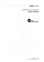 Tait T2004 System Manual
