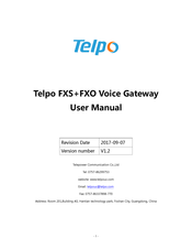Telpo TP-8S8O User Manual