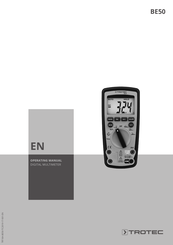 Trotec BE50 Operating Manual