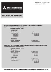 Mitsubishi Electric FDF125VNVD Technical Manual