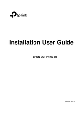 TP-Link P1200-08 Installation & User Manual