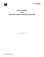 Kodak RP X-OMAT M6B Service Manual