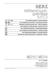 Herz MD10 Operating Instructions Manual