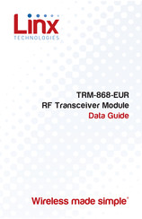 Linx TRM-868-EUR Data Manual