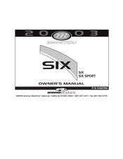 Manitou SIX Owner's Manual