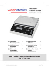 Weighstation F177 Instruction Manual