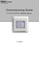 Trox X-AIRCONTROL Commisioning Manual