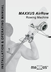 Maxxus AirRow Installation & Operating Manual